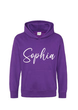 Load image into Gallery viewer, Personalised Kids Signature Hoodie's