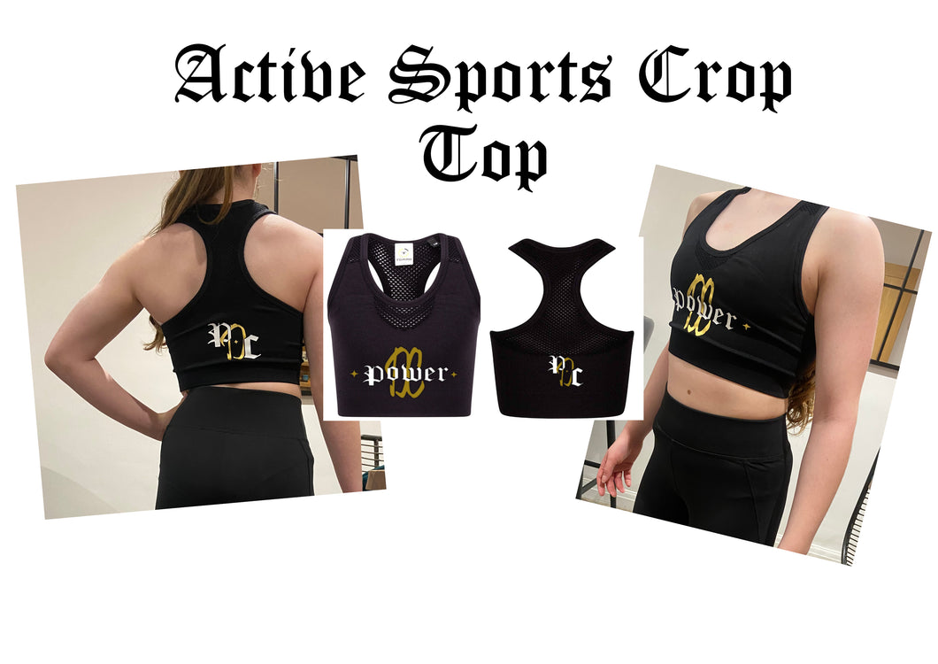 Performance Cropped Bra Top