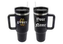 Load image into Gallery viewer, POWER Cups Double walled thermal 40oz
